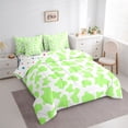 thumbnail image 3 of Homewish Farmhouse Bull Print Bedding Comforter Set 7pcs for Teens Female Men,Abstract Geometric Queen Bedding Sets Super Cozy,Rustic Animal Cow Cattle Queen Sheet Sets,Breathable Home Decor, 3 of 8