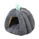 thumbnail image 5 of Casa para gatos, cama tipo canasta, cálida y acogedora para dormir con diseño semicerrado para Gris oscuro, 5 of 9