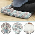 thumbnail image 6 of Boho Meditation Mat, Dutch Velvet Floor Pillow, Cushion for Sitting Comfort, Meditation Pillows for Yoga and Home, 22'' x 22'', 6 of 7