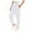 White, variant on Luxalzxs Women's Cinch Bottom Sweatpants High Waist Sporty Gym Athletic Jogger Pants Lounge Baggy Trousers with Pockets