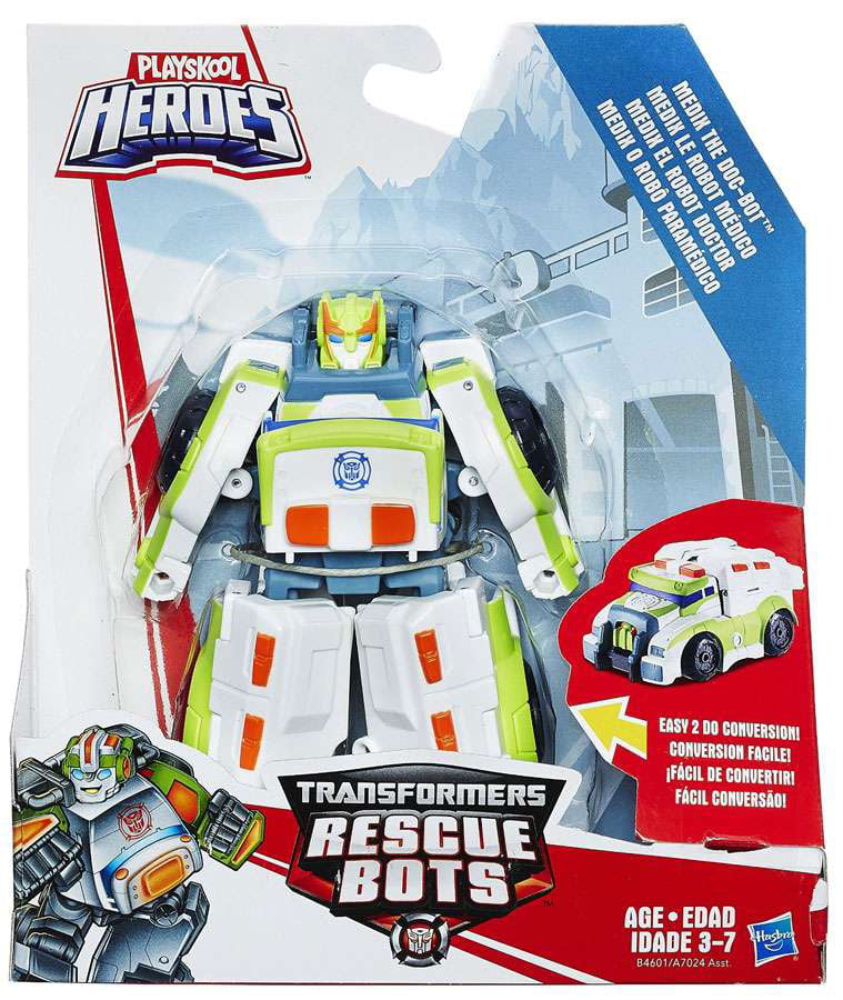 E8102 Academia Playskool Transformers Rescue Bots Medix la Doc-bot 