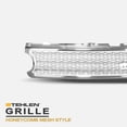 thumbnail image 3 of Stehlen 642167820314 Honeycomb Mesh Front Hood Bumper Grille - Chrome / Silver For 2006-2009 Land Rover Range Rover L322, 3 of 5