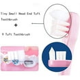thumbnail image 3 of YWC-4 Pieces Tuft Toothbrush, Tiny Small Head, Orthodontic Soft Trim, Wisdom Toothbrush, Single Compact Interdental Interspace Brush, 3 of 4
