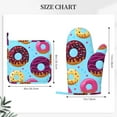 thumbnail image 4 of Disketp Donuts Oven Mitts And Potholders Bbq Gloves-Oven Mitts And Pot Holders With Recycled Infill Silicone Non-Slip Cooking Gloves For Cooking Baking Grilling, 4 of 9