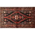 thumbnail image 1 of Ahgly Company Indoor Rectangle Traditional Sienna Brown Persian Area Rugs, 2' x 5', 1 of 6
