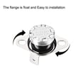 thumbnail image 2 of Uxcell Temperature Control Switch Thermostat 50°C 10A Normally Closed NC 5 Pack, 2 of 5