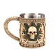 thumbnail image 1 of Bewildely Producto ecológico de resina, elegante copa de calavera, opción sostenible, taza ligera de calavera, jarra Barra de herramientas, 1 of 6