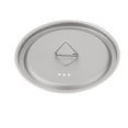 thumbnail image 3 of Titanium Water Cup Lid Camping Pot Lid Tableware Heat Resistance Tea Coffee Mug Lids with Loop for Hiking Backpacking BBQ Water Cup Trekking 95mm, 3 of 8
