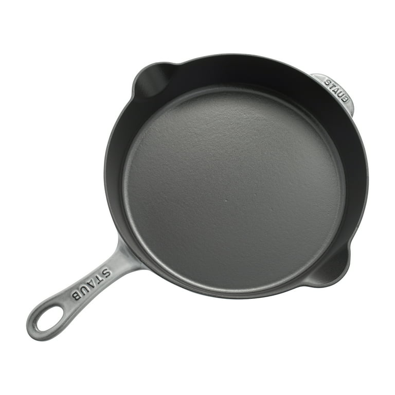 Pan Staub Cast Iron Grill round 22 cm, Graphite grey 40511-781-0