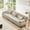 Light Coffee, variant on MAYEERTY 99.4in 2 Seater Cloud Sofa Couch for Living Room, Chenille Loveseat Sofa with 2 Lumbar Pillows and 2 Throw Pillows, Gray
