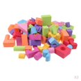 thumbnail image 1 of 200 Piezas / Juego De Bloques De Construcción Geométricos De Espuma EVA Para En Edad Preescolar Reconocimiento De Desarrollo De Sunnimix Bloques de construcción de rompecabezas para niños, 1 of 8