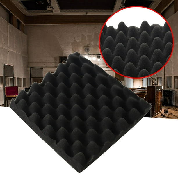 25X25X5CM mousse d'isolation phonique caisse à oeufs Studio mousse