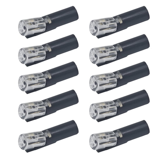 10Pcs Multipurpose Wire Connecting Terminals Connector Pluggable LED Wires Connector Single Wire Plug-in Connectors