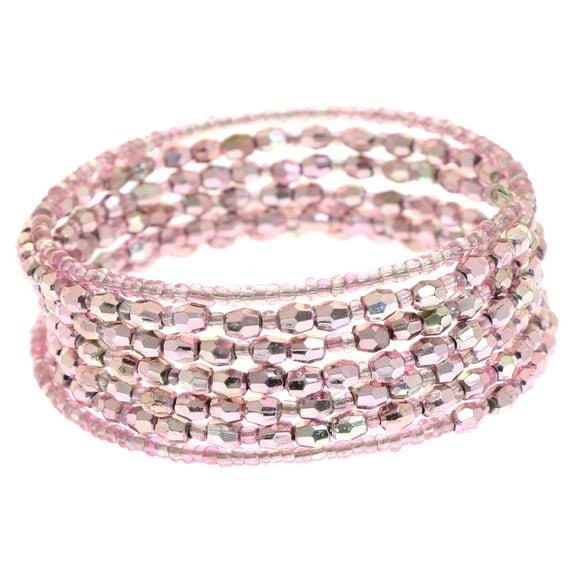 Mi Amore Coil-Bracelet Pink