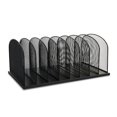 thumbnail image 1 of Organizador de escritorio Safco Onyx con 8 compartimentos verticales de malla de acero, 1 of 7