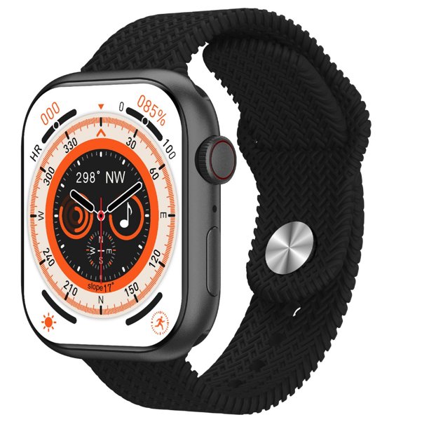 AMOLED HK9 Pro Smart Watch Hombres Serie 45mm 8 Ultra 2.02 Pulgadas Llamada Bluetooth Smartwatch WomenCompass NFC Carga Inalámbrica . Gao Jiahui unisex