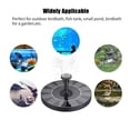 thumbnail image 3 of Solar Fountain Pump, Solar Powered Water Features Outdoor Bird Bath Fountains Solar Pond Pump for Bird Bath Garden Pool, 3 of 7