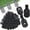 Black, variant on Sunshade Cloth Heavy-Duty Locking Clip Fixing Clip, A Set Of Shade Cloth Heavy Lock Clips 50Pcs. Fixing Clip, Black