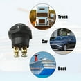 thumbnail image 3 of Unique Bargains DC 12V Round 2 Terminal Momentary Press Push Button Switch for Car Vehicle, 3 of 3