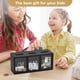 thumbnail image 5 of Caja de Madera para Ahorrar Dinero para Niños, Alcancía de Encimera para Dinero en Efectivo Diario, Banco para Niños de Montaje en Pared Negro, 5 of 5