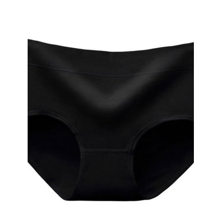 

Womens Underwear Cotton High Waist Underwear for Women Full Coverage Soft Comfortable Briefs Panty Middle Waist Briefs