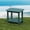 GREEN, variant on Cobiod 14 x 18.4 Inch Double Tier All Weather Patio End Table HDPE Outdoor End Table for Porch Lawn Poolside Fire Pit Durable Fits Adirondack Chairs,Black