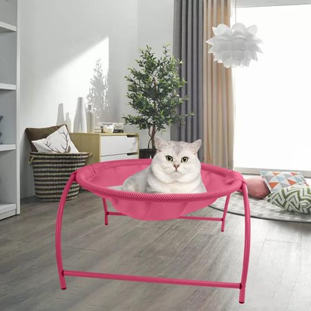 Breathable Cat Hammock Washable -Standing Pet Dog Sleeping Nest for Indoor Oudtoor Supplies - Pink