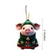 thumbnail image 3 of Adornos navideños, adornos navideños, regalos navideños, adornos navideños 2D, adornos colgantes, adornos navideños, regalos navideños, adornos para árboles de Navidad, adornos para autos, adornos col, 3 of 6