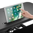 thumbnail image 3 of 37.4" Electric Standing Desk, Height Adjustable Sit Standing Desk Converter, Ergonomic Computer Desk Riser with Removable Keyboard Tray, Fits Single/Dual Monitor, 3 of 8