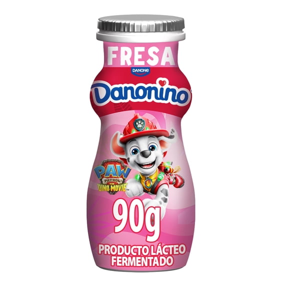 Alimento lácteo bebible Danonino sabor fresa 90 g