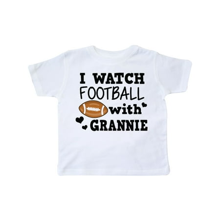 

Inktastic I Watch Football with My Grannie Gift Toddler Boy Girl T-Shirt