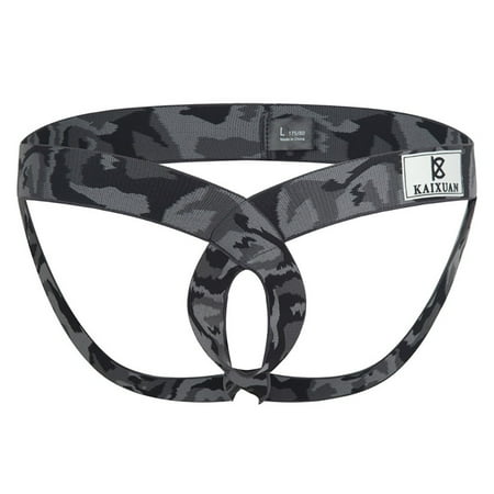 

Men s Sexy Low Rise Camouflage Briefs Jock Strap T-Back Thong G-String