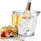 thumbnail image 5 of Cubo de hielo ZHAOCHENG acrílico grueso 4 litros para 2 botellas de vino o champán, 5 of 5
