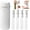 Gray, variant on 4-in-1 Travel Pump Bottle,30ml Cosmetic Container/Dispenser for Travel,Leakproof Refillable Shampoo Lotion Travel Size Container,Containers for Business Trip Gym Shower Essentials