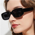 thumbnail image 2 of Gafas de sol retro de moda Marco pequeño Gafas de sol Frontera con diamantes Rojo Verde, 2 of 2