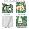 thumbnail image 4 of luoweisi Men's Beach Shorts Quick Dry Swim Trunks with Mesh Lining Merry Chrismas L, 4 of 5