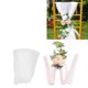 thumbnail image 4 of Flor Para Silla De Boda, Crea Simulación De Ambiente Hermosa Decoración De Pasillo De Boda Para Fiesta ANGGREK Rosa claro, 4 of 8