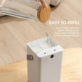 thumbnail image 2 of 3L Mist Humidifier with Humidity Display, Dual Spray Cool Mist Humidifier, Quiet, USB Powered, Bedroom Humidifier, 2 Spray Modes, Top Fill Humidifier for Baby Room, Home Office, Car, 2 of 8