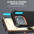 thumbnail image 6 of Entronix Heavy Duty Case Designed for iPhone 12 Shockproof Triple Layer Rugged Case (Orange), 6 of 10