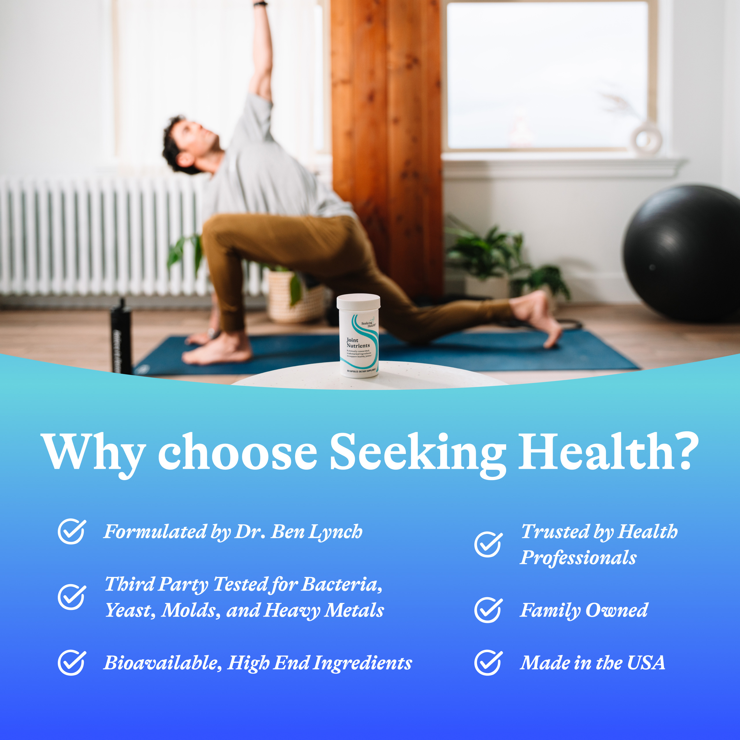 Seeking Health Joint Nutrients, with Collagen and Niacin, Supports Healthy Joints (60 Capsules)*