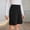 Black, variant on Women's Pleated Dress Shorts Dressy Business Casual High Waisted Wide Leg Bermuda Work Formal Tailored Shorts XXL