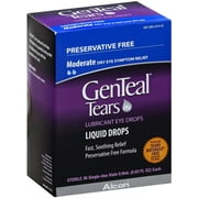 GenTeal Lubricant Eye Drops Sterile Single-Use Vials 36 ea (Pack of 4)