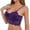 Dark Purple, variant on Women's Lace Wrap Strapless Bralette Seamless Base Layer Exposure Proof Camisole Top