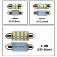 thumbnail image 3 of LED Interior Lights Bulbs Kit Car Trunk Dome License Plate Lamps, 3 of 4