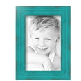 thumbnail image 2 of ArtToFrames 6" x 9" Turquoise Picture Frame, 6x9 inch Blue Wood Poster Frame (WOM-4588), 2 Pack, 2 of 7
