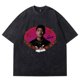 thumbnail image 1 of Cuco Valentines Vintage Wash Camisetas Ridin Album Tour Merch Ropa de calle unisex Algodón Manga corta, 1 of 5