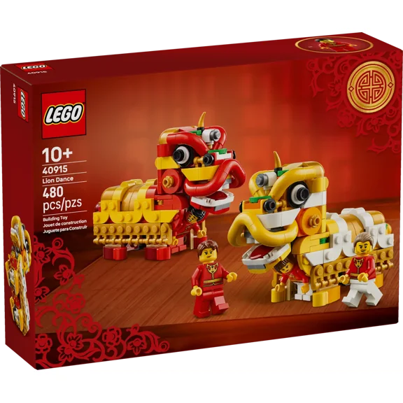 LEGO Lion Dance Lunar New Year 480pcs 40915 Limited Edition