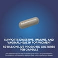 thumbnail image 5 of Nature's Way Women's Extra Strength** Fortify Probiotic Capsules, 50 Billion Live Cultures, 30 Count, 5 of 10