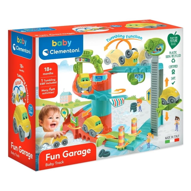 Pista Clementoni para Bebé Fun Garage
