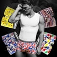 thumbnail image 2 of Mens Underwear Cute Cartoon Uunderpants Male Pure Men Panties Shorts Underwear Boxer Shorts, 2 of 6